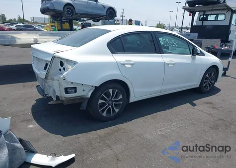 2013 Honda Civic Ex from USA, damaged, VIN 19XFB2F87DE226434